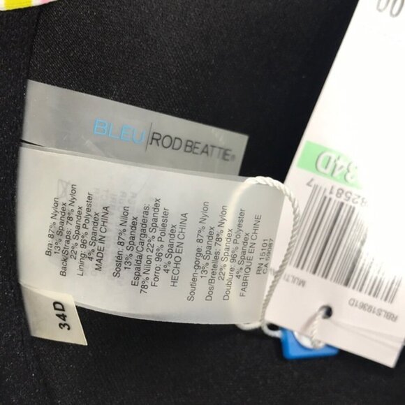 Bleu by Rod Beattie Printed Underwire Bikini Top - Picture 4 of 6